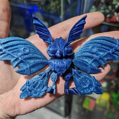 🦋Articulated Mothman🦋 - Imprimir en el sitio