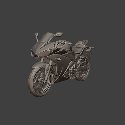 Yamaha YZF R3 2015 3D Model