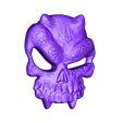 SKULL CRUSHER PENDANT.stl STL file Skull crusher Pendant・3D printable model to download
