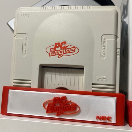 Archivo STL pc engine soporte consola 🕹️ ・Design para impresora 3D para ...