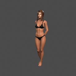 1.jpg 3D file Beautiful Woman -Rigged 3d character・3D print design to download, igorkol1994