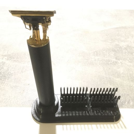 Vintage T9 Hair Clipper Trimmer 3D model