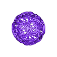 boule_deco_v4-01.STL Decorative ball V.4