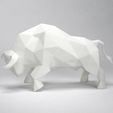 Bull 2.jpg Low Poly Animal Collection