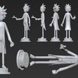 Rick.jpg Rick Sanchez (from Rick and Morty) Fan Art for 3D Printing Presoportado