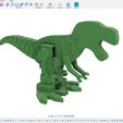 Image000d.JPG Free STL file Motorized, Articulated T Rex(ish) Pin Walker・3D print model to download, gzumwalt