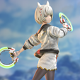 Mio_Render_4.png Mio -Xenoblade 3 Game Figurine for 3D Printing
