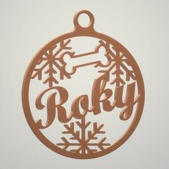 BN_Roky.jpg Roky Christmas Ball (Dog)