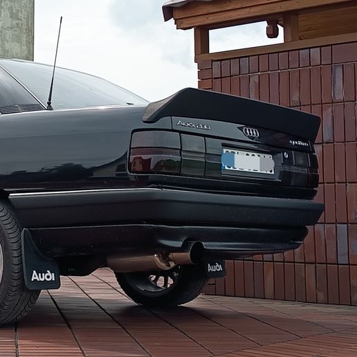 Audi 5000 4000 100 200 C3 type 44 44q Ducktail rear wing ( spoiler )