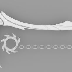 Render-check.png Heavy Kusarigama / Blood Reaper STL