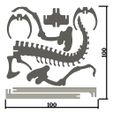 rex_classic-pic5.jpg Free STL file [3Dino Puzzle] Classic Style T-Rex・3D printable model to download
