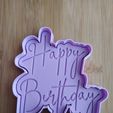 IMG_20211014_122948.jpg Cookie cutter with embossed stamp. Happy birthday.
