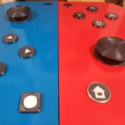 Foto1.jpg STL file Nintendo Television Cabinet Buttons・3D printable model to download
