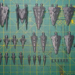 20240217_075127.jpg Arpelli Geniocracy Fleet - Full Thrust Miniatures