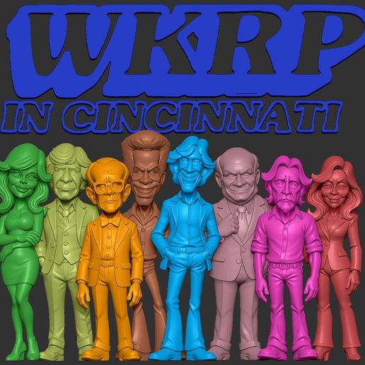 WKRP in Cincinnati - 3D model önizlemesi