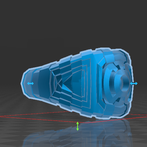 Blue Lantern Ring 3D model