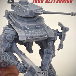 Hans_01.jpg Iron Blitzkrieg Printable over 100 mm 3D print model