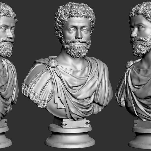Marcus Aurelius - 3d print STL file