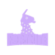 Trophy Stand - Front Plate (fortnite lama).stl Fortnite Front Plate – Trophy Stand
