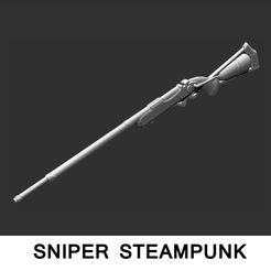 2.jpg Pistole SNIPER STEAMPUNK-Figur 1/12 1/6