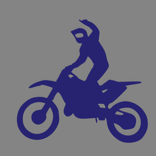 Moto topper 3D model