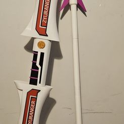 1000017492.jpg Pink Ranger Power Bow with Arrow- Mighty Morphin Power Rangers