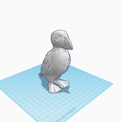 Schermafbeelding-2023-06-03-230006.png Descargar archivo STL gratis pájaro frailecillo realista・Modelo para la impresora 3D