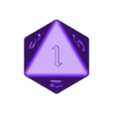 D8.stl Dungeons and Dragons Zar seti