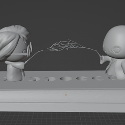 1.png STL-Datei Harry Potter gegen Voldemort・3D-druckbare Vorlage zum herunterladen