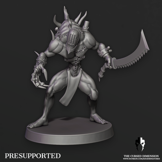 ⚔ Monstrosity 03 - Cursed Elves・ 3D File for ・Cults
