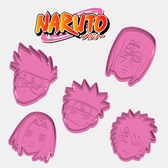 Cortantes-naruto.png STL-Datei NARUTO SCHNEIDER PACK・3D-druckbare Vorlage zum herunterladen