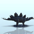 4.png Stegosaurus dinosaur (1) - High detailed Prehistoric animal HD Paleoart