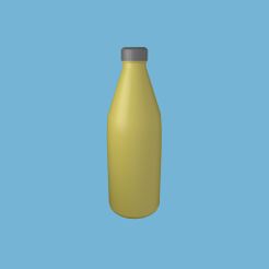 bottle.jpg Descargar archivo OBJ gratis botella • Plan para la impresión en 3D, bjpaque5