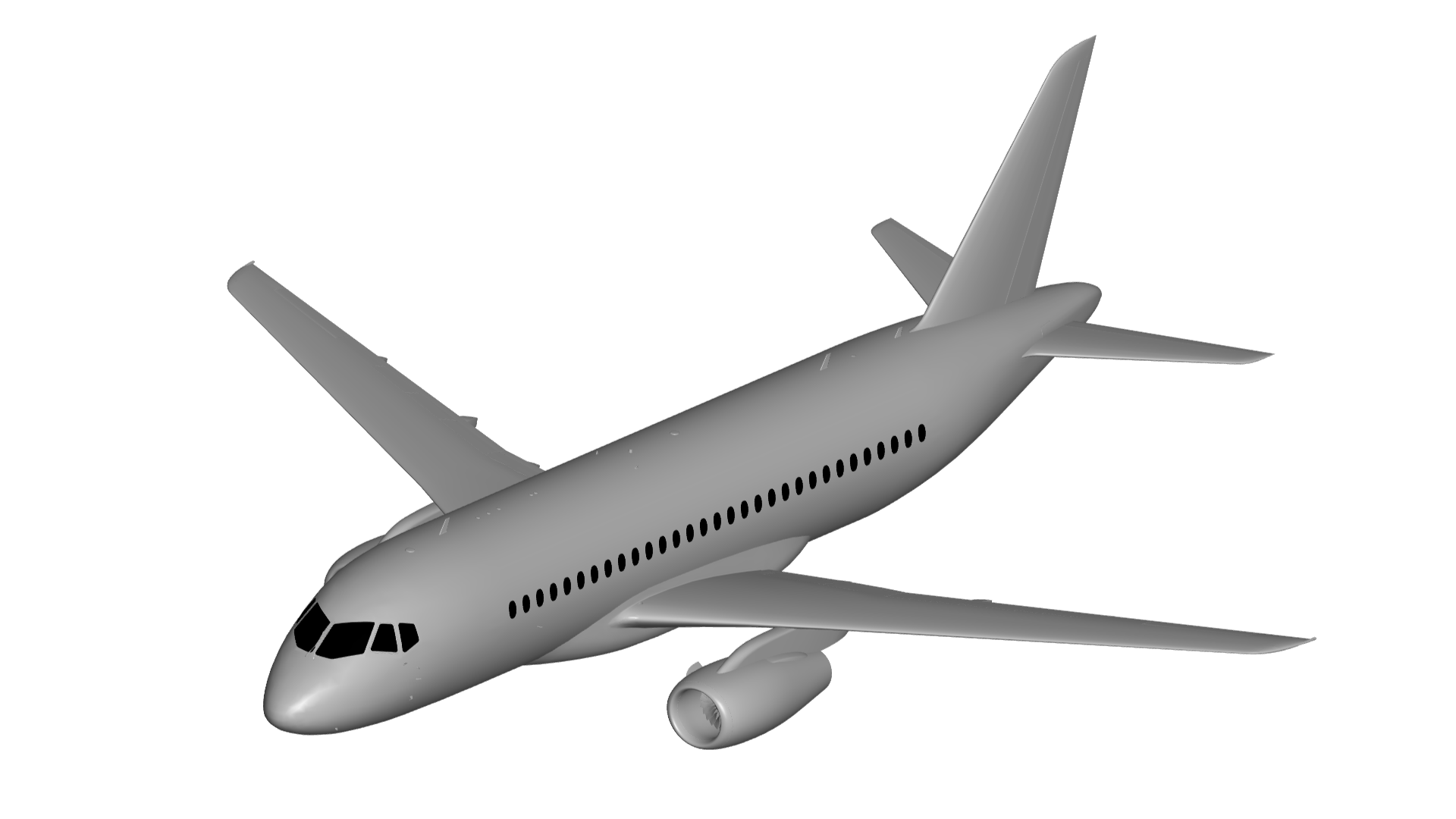 3D file Sukhoi Superjet 100・Template to download and 3D print・Cults