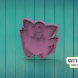 clefairy.jpg Fichier STL Découpeur de biscuits Clefairy・Objet pour imprimante 3D à télécharger