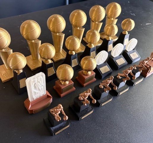 🇯🇴 Jordan Trophy Collection Chicago Bulls・ STL File for 3D