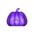 5.stl Six Unique Halloween Spinning Pumpkin Emojis for One-Print Magic