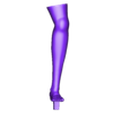 Elfuda_Plus-Sized-Elf_Right_Leg.stl Elfuda - Plus Sized Elf - Elf San Wa Yaserarenai
