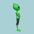 r3.jpg Alien Keychain v2 - Complete Body Funny Gift
