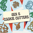 Gen-5-Cookie-Cutters.png Pokemon: Gen 5 Cookie Cutter Set