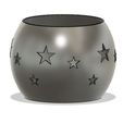 stars.jpg Tea light holders - 4 piece set