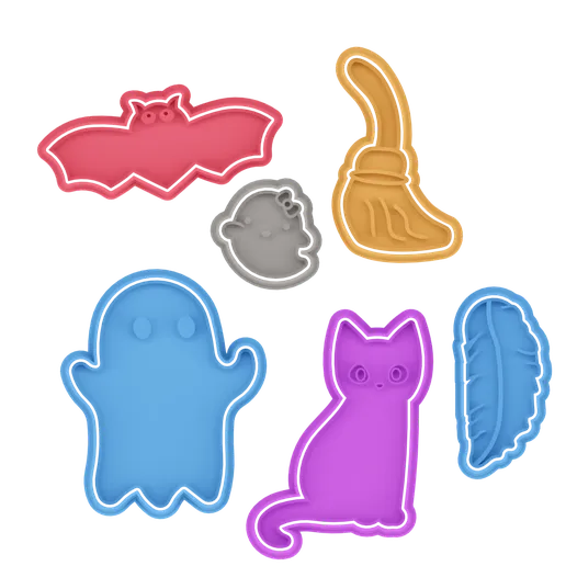 3.webp COOKIE CUTTER kit halloween set of 6
