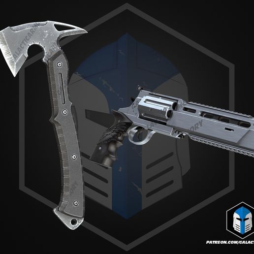 🎭 RE9 Requiem Magnum and Hatchet - 3D Print Files・ 3D File for 3D ...