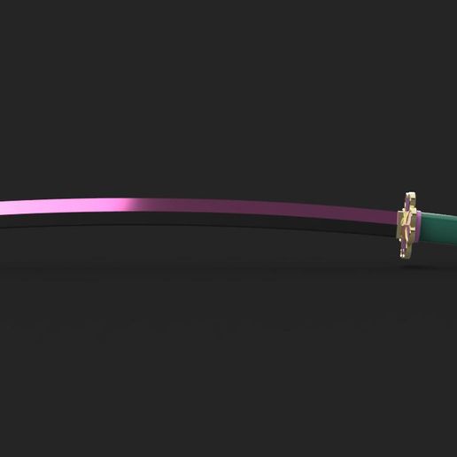 3D file Demon Slayer Kimetsu no Yaiba Mitsuri Kanroji Katana Whip・3D