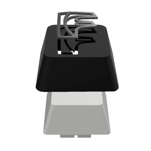 Customizable Membrane KeyCap (Designed for K57) 3D model