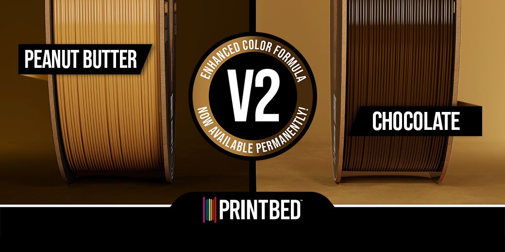 PrintBed • Filament Premium • 10 $ pour l'expédition du jour au lendemain vers les États-Unis continentaux.
