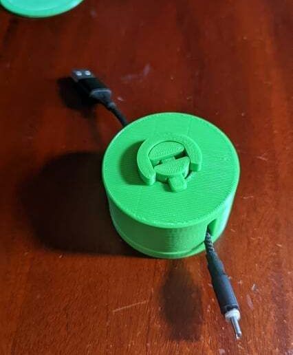 3D print Simple Cable Spool・Cults