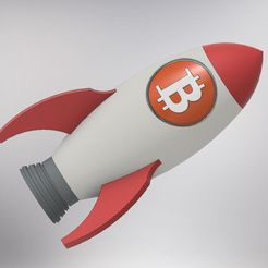 BTC-ROCKET.jpg Fichier STL La fusée Bitcoin・Design pour imprimante 3D à télécharger