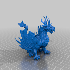 Forest.png STL-Datei Forest Dragon kostenlos・3D-Druck-Vorlage zum herunterladen
