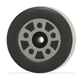 front-1.png Matchbox Edition - Dot Dash 1 Piece Wheel (1976-2006) Front & Rear